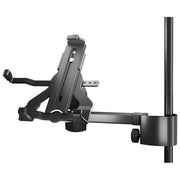 KandM 19743-000-55 Supporto Universale per Tablet in Plastica Bio-based Rotazione 360° Inclinazione 0°-90° Fino a 30 mm Tubo Colore Nero