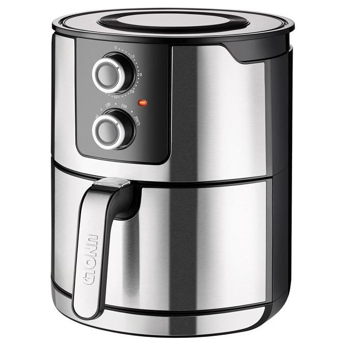 Unold 58655 Friggitrice ad aria 5 L 1400 W friggere grigliare arrostire colore Nero