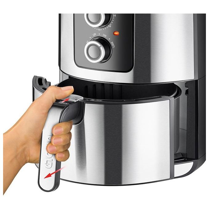 Unold 58655 Friggitrice ad aria 5 L 1400 W friggere grigliare arrostire colore Nero