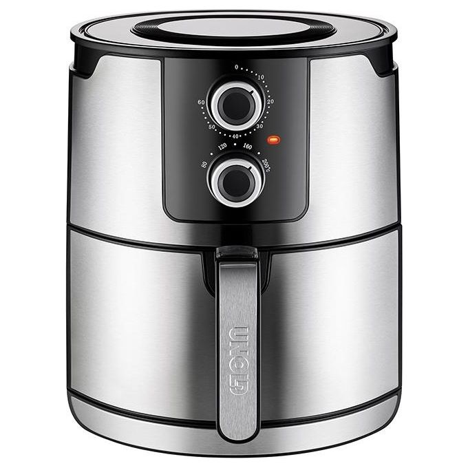 Unold 58655 Friggitrice ad aria 5 L 1400 W friggere grigliare arrostire colore Nero