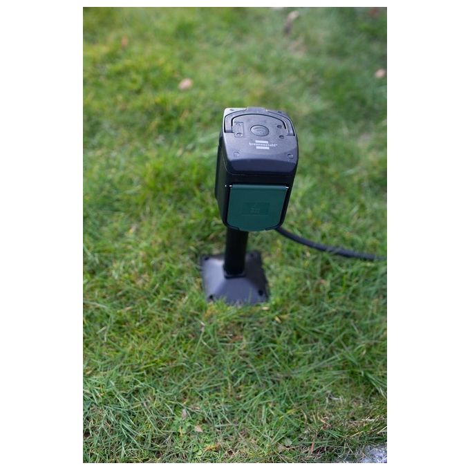 Brennenstuhl 1154540600 Connect Presa WiFi da Giardino 2 Prese IP44 3 m colore Nero