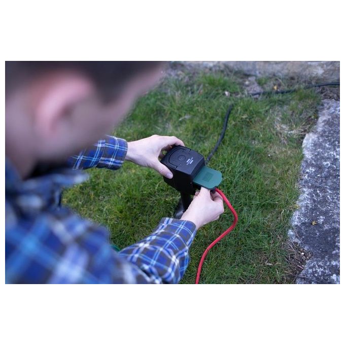 Brennenstuhl 1154540600 Connect Presa WiFi da Giardino 2 Prese IP44 3 m colore Nero