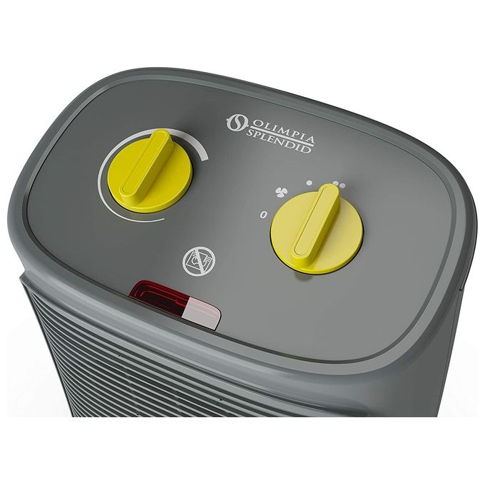 Olimpia Splendid 99294 Caldo Rock O Termoventilatore 2000W con Base Oscillante