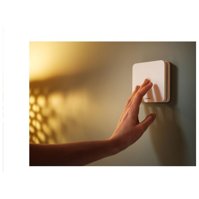 Netatmo NCO-IT Rilevatore di Monossido di Carbonio Wi-Fi Allarme 85 dB Autonomia 10 anni colore Bianco
