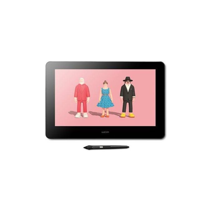 Wacom DTH167K0B Cintiq Pro 16 Tavoletta Grafica UHD 3840 x 2160 Pixel 15.6'' Touch Screen con Penna Senza Batteria colore Nero