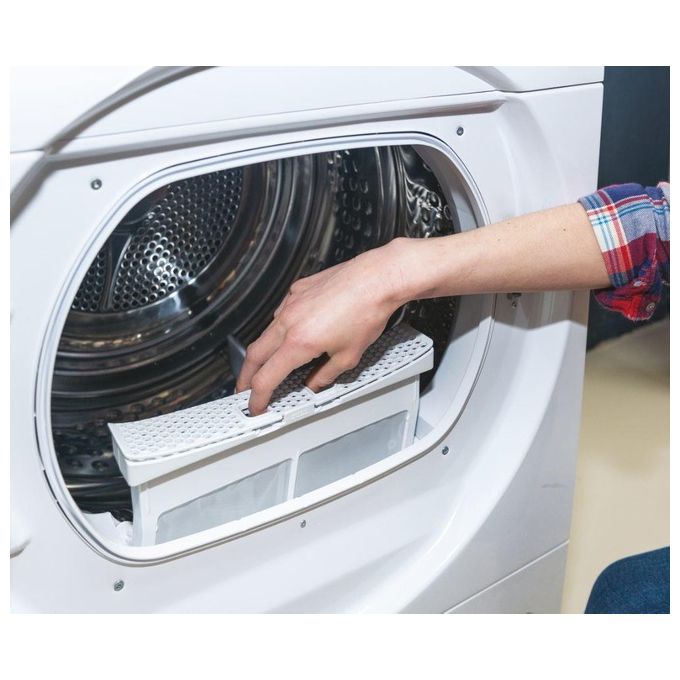 Candy CRE H10A2DE-S Smart Asciugatrice Pompa di Calore 10 Kg Classe E NFC 16 Programmi Vapore (85x60x61 cm) colore Bianco