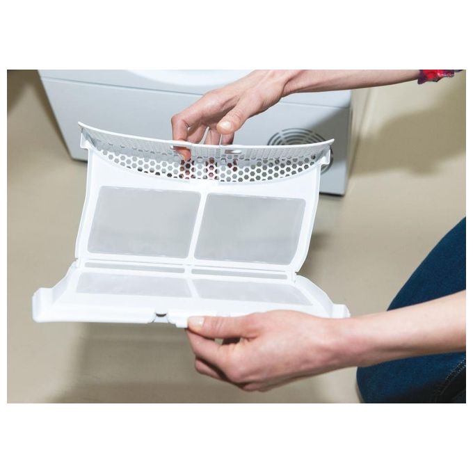 Candy CRE H10A2DE-S Smart Asciugatrice Pompa di Calore 10 Kg Classe E NFC 16 Programmi Vapore (85x60x61 cm) colore Bianco