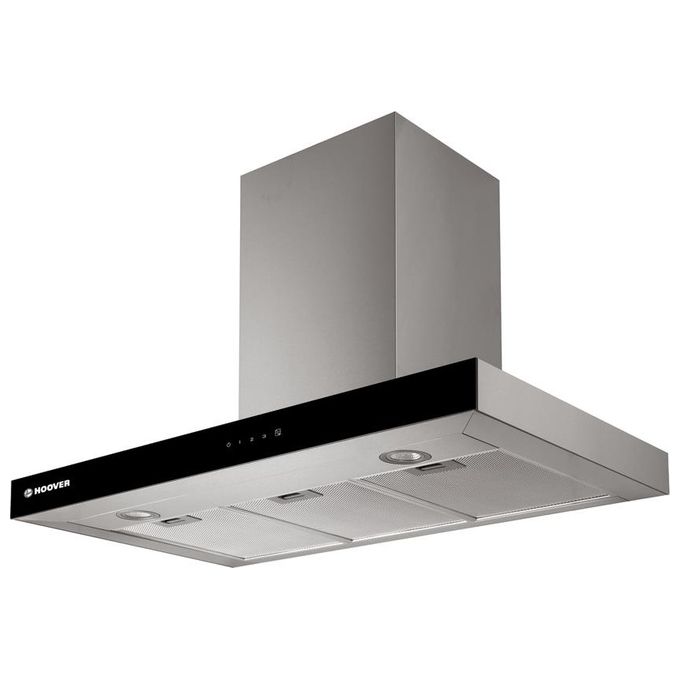 Hoover HBVS985TX Cappa a Parete 90 cm 620 m³-h Classe C 67 dB Touch 3 Velocita' LED colore Acciaio Inox