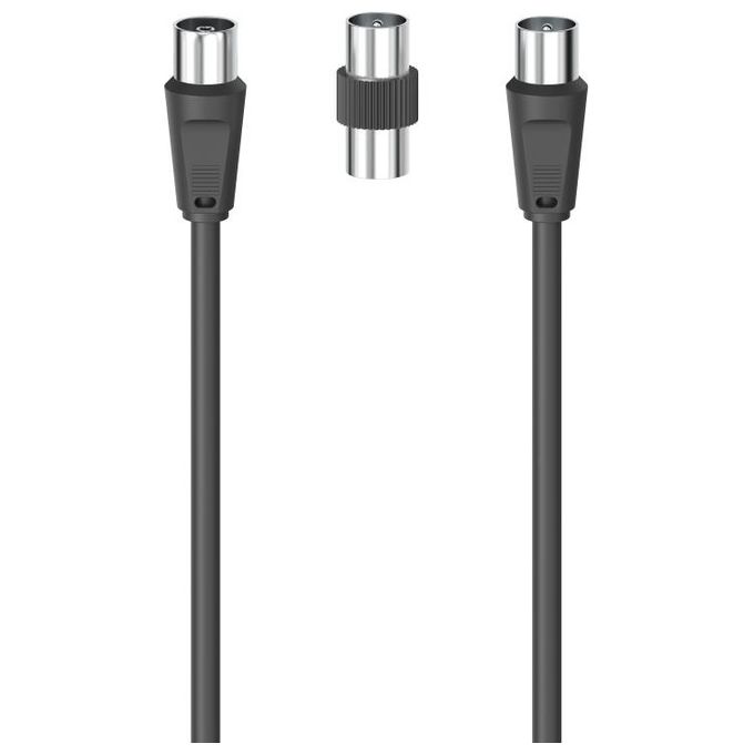 Hama Cavo Antenna con Adattatore 75 Db