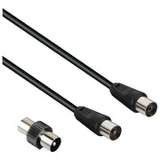 Hama Cavo Antenna con Adattatore 75 Db