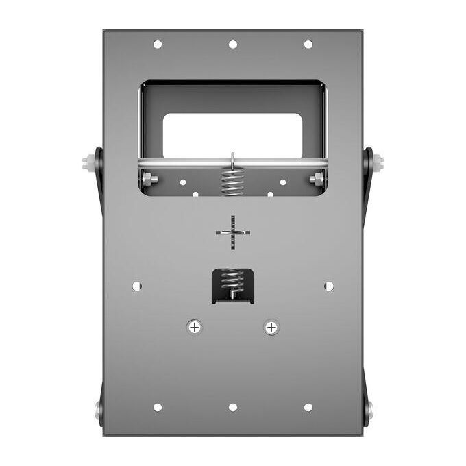 Multibrackets 0952 M Public Video Wall Mount Push X Small Supporto da Parete per Display 13''-32'' VESA 50x50 75x75 100x100 mm Carico Max 18 Kg Gestione Cavi Integrata Orientamento Verticale e Orizzontale colore Nero