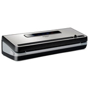 Taurus VAC600 Vac6000 Macchina per Sottovuoto 3 in 1 120 W con Pannello Touch Vassoio Raccogligocce Rimovibile e Taglia-Sacco Integrato colore Nero Acciaio Inossidabile
