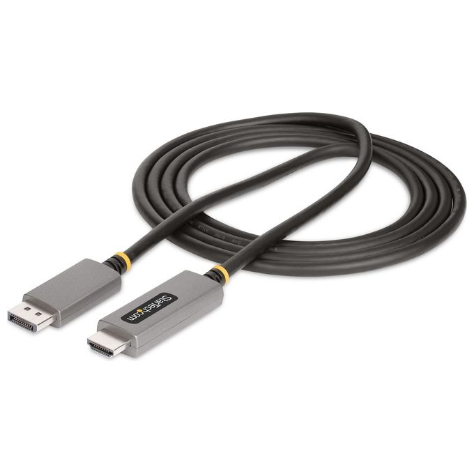 StarTech 133DISPLAYPORTHDMI21 Cavo adattatore DisplayPort HDMI 2 m 8K 60Hz 4K 144Hz HDR10 colore Grigio