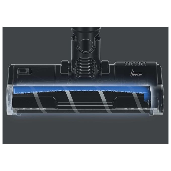 Hoover HF201P 011 HF2 Aspirapolvere Scopa Elettrica a Batteria Ciclonica Senza Sacchetto 1 L 40 min autonomia colore Blu