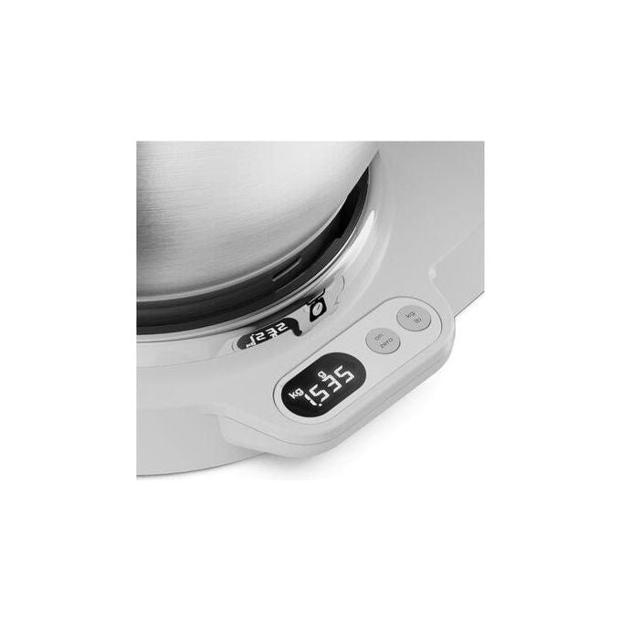 Kenwood KVL65.001WH Titanium Chef Baker XL Lite Impastatrice Planetaria 1200W ciotola 7L bilancia integrata 6 velocita' colore Bianco