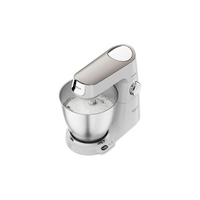 Kenwood KVL65.001WH Titanium Chef Baker XL Lite Impastatrice Planetaria 1200W ciotola 7L bilancia integrata 6 velocita' colore Bianco