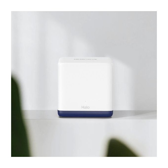 Mercusys HALO H50G(3-PACK) Sistema Mesh Wi-Fi Dual Band AC1900 Mbps Copertura 550 m² 3 Porte Gigabit colore Bianco