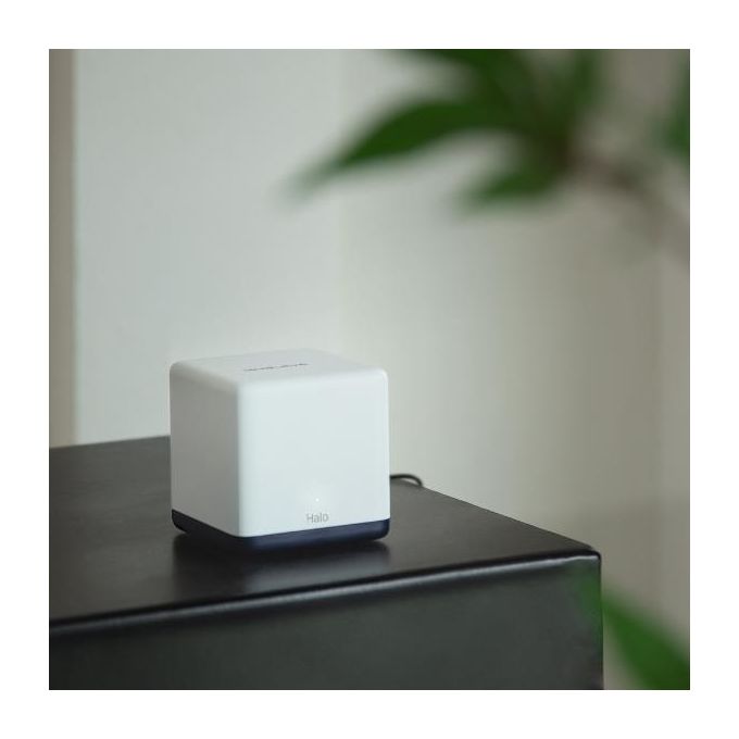 Mercusys HALO H50G(3-PACK) Sistema Mesh Wi-Fi Dual Band AC1900 Mbps Copertura 550 m² 3 Porte Gigabit colore Bianco