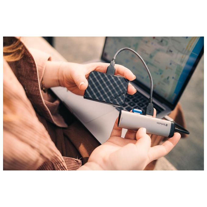 Verbatim USB-C Multiporta Hub 4 Porte USB 3.2 Gen 1