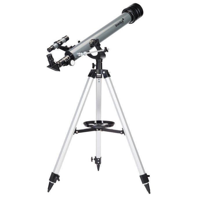 Levenhuk 77099 Blitz 60 Base Telescopio Rifrattore 60 mm 700 mm 120x colore Grigio