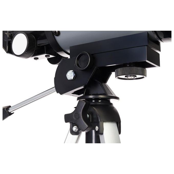 Levenhuk BLITZ 70S BASE Telescopio Rifrattore Achromatico 70 mm Focale 300 mm Montatura Altazimutale colore Grigio