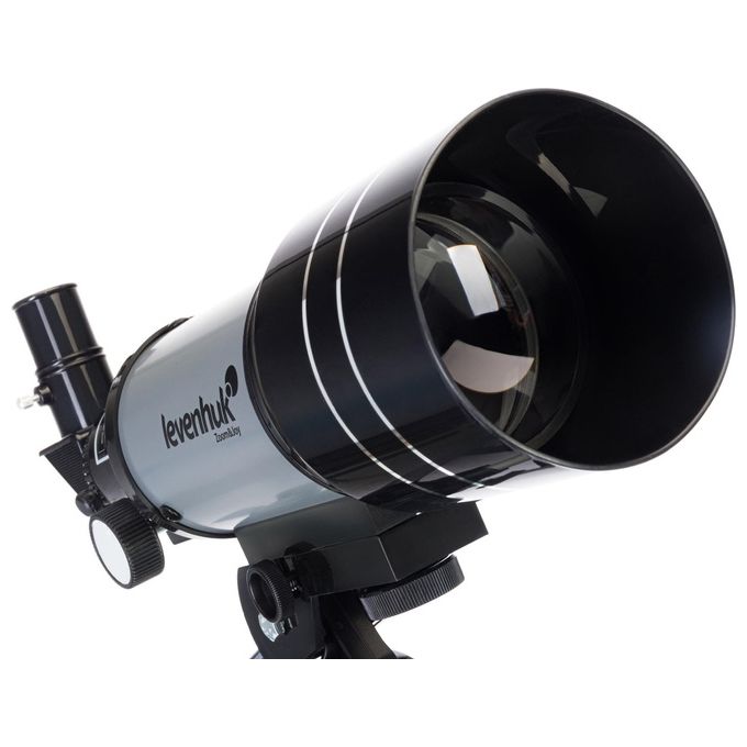 Levenhuk BLITZ 70S BASE Telescopio Rifrattore Achromatico 70 mm Focale 300 mm Montatura Altazimutale colore Grigio