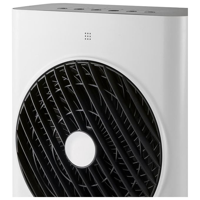 Macom 987 Power Cyclone Raffrescatore Evaporativo Portatile 60 W serbatoio 6 L per ambienti fino a 26 m² Touch Control Telecomando colore Bianco