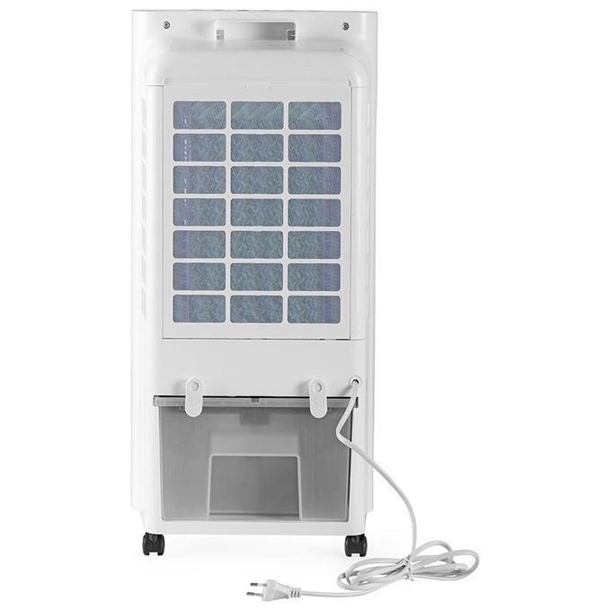 Macom 987 Power Cyclone Raffrescatore Evaporativo Portatile 60 W serbatoio 6 L per ambienti fino a 26 m² Touch Control Telecomando colore Bianco