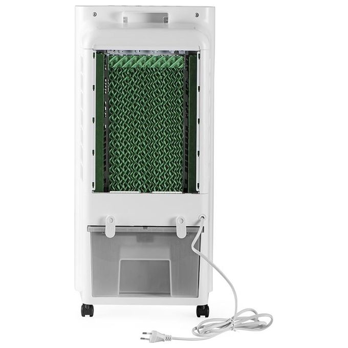 Macom 987 Power Cyclone Raffrescatore Evaporativo Portatile 60 W serbatoio 6 L per ambienti fino a 26 m² Touch Control Telecomando colore Bianco