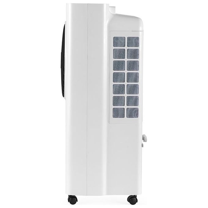 Macom 987 Power Cyclone Raffrescatore Evaporativo Portatile 60 W serbatoio 6 L per ambienti fino a 26 m² Touch Control Telecomando colore Bianco