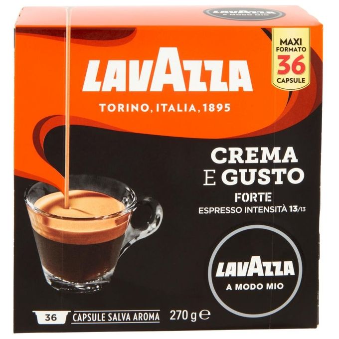 Lavazza Capsule Caffe' Crema e Gusto Forte