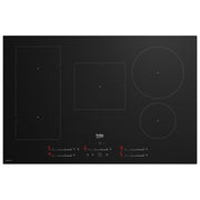 Beko HII85720UFT bPRO 500 Piano cottura Induzione 80 cm 5 Zone IndyFlex Touch HobToHood 7400 W colore Nero
