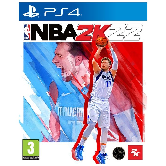 2K SWP41212 NBA 2K22 Videogioco Sport per PlayStation 4 Multilingua Modalita' Multiplayer Classificazione PEGI 3 colore Nero