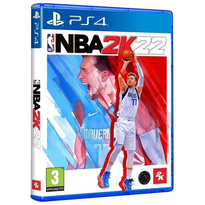 2K SWP41212 NBA 2K22 Videogioco Sport per PlayStation 4 Multilingua Modalita' Multiplayer Classificazione PEGI 3 colore Nero