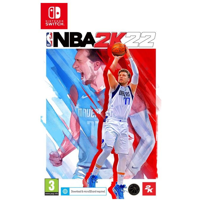 2K SWSW0292 NBA 2K22 Videogioco Sportivo per Nintendo Switch Multilingua colore Multicolore