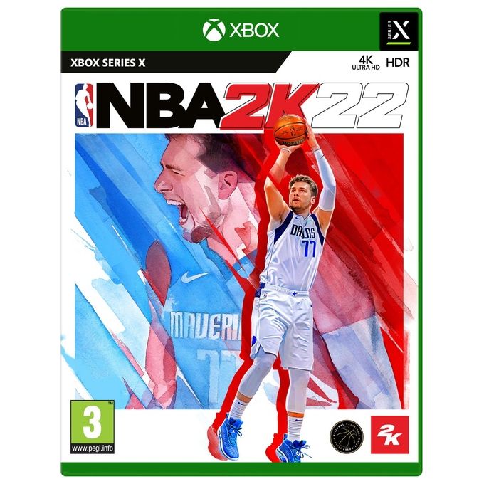 2K SWXX0041 NBA 2K22 Videogioco Standard Xbox Series X Sport Multilingua Supporto fisico