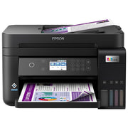 Epson C11CJ61402 EcoTank ET-3850 Stampante Multifunzione Inkjet A4 Stampa Copia Scansione Wi-Fi Ethernet ADF Fronte Retro colore Nero