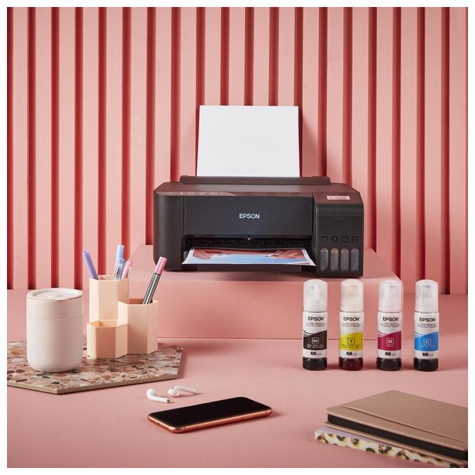 Epson C11CJ71401 EcoTank ET-1810 Stampante Multifunzione Inkjet A4 Wi-Fi Wi-Fi Direct Serbatoi Alta Capacita' colore Nero