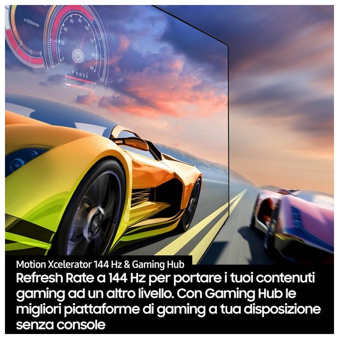 Samsung QE55S95FATXZT Serie 9 Smart TV OLED 4K 55'' NQ4 AI Gen3 Glare Free Dolby Atmos colore Nero