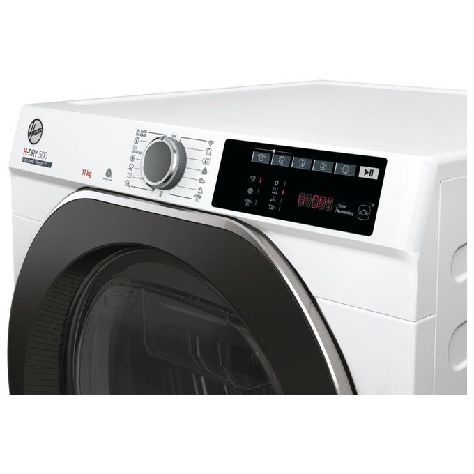 Hoover NDEH11A2TCBEXS-S H-DRY 500 Asciugatrice Pompa di Calore 11 Kg Classe E Wi-Fi Inverter (85x60x61 cm) colore Bianco