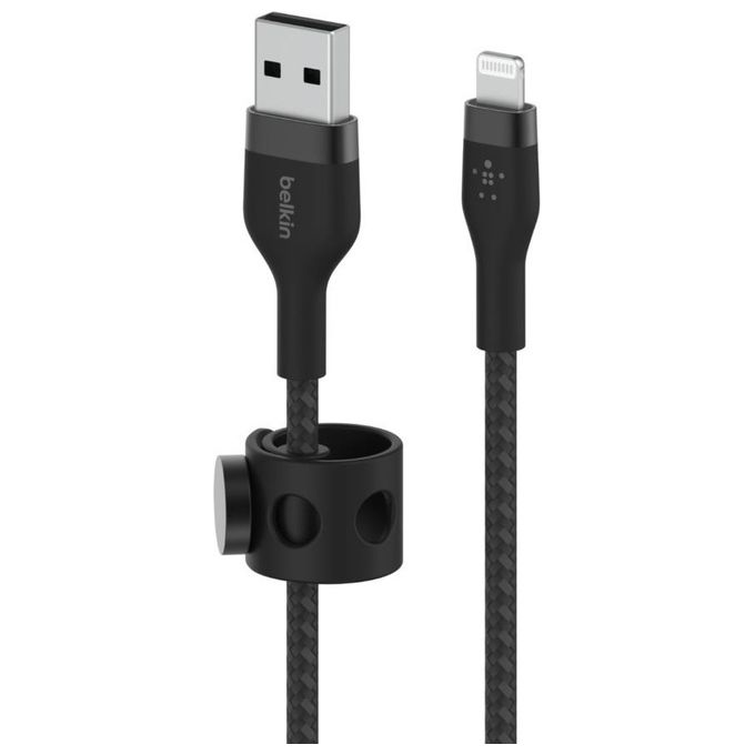 Belkin BoostCharge Flex Cavo Lightning-Usb-A 1mt Nero