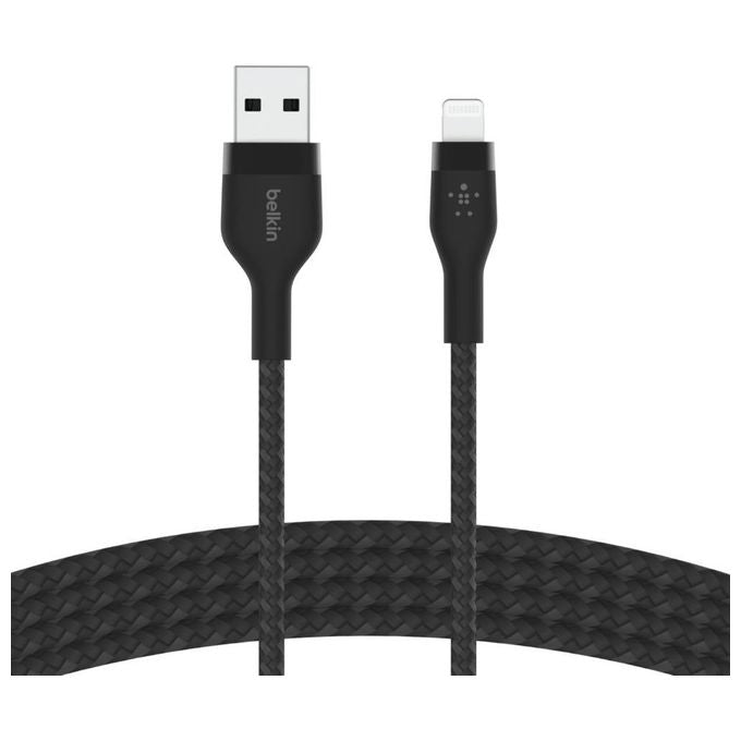 Belkin BoostCharge Flex Cavo Lightning-Usb-A 1mt Nero