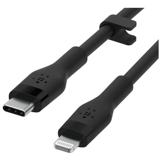 Belkin CAA009BT3MBK Cavo USB C a Lightning 3 m Ricarica Rapida 15W MFi colore Nero