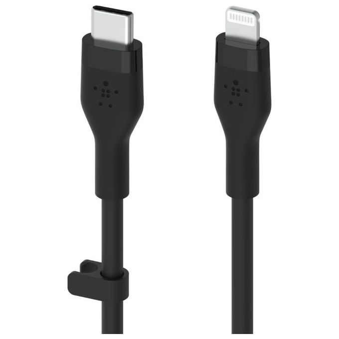 Belkin CAA009BT3MBK Cavo USB C a Lightning 3 m Ricarica Rapida 15W MFi colore Nero