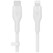 Belkin CAA009BT3MWH Cavo Silicone USB C a Lightning 3 m colore Bianco