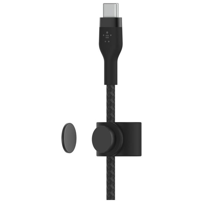 Belkin CAB011BT2MBK BOOST CHARGE PRO Flex Cavo USB-C USB-C 2 m USB 2.0 60W Silicone colore Nero