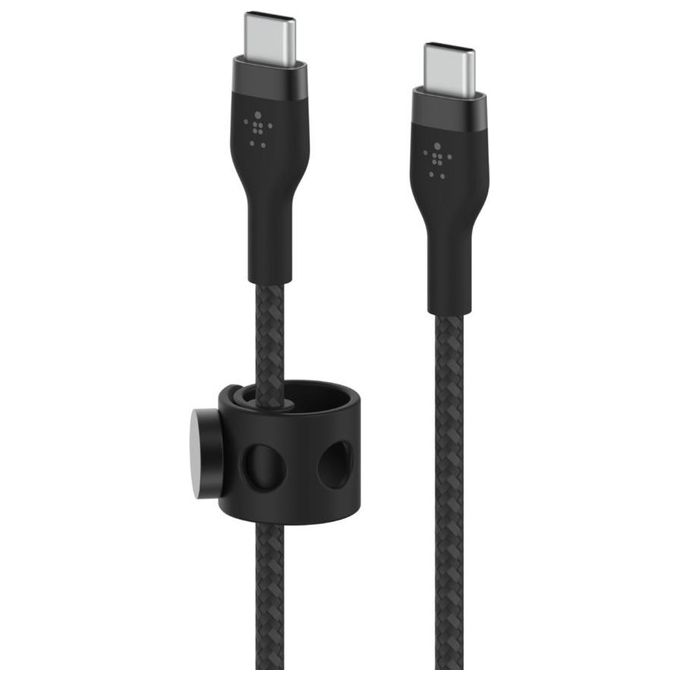Belkin CAB011BT2MBK BOOST CHARGE PRO Flex Cavo USB-C USB-C 2 m USB 2.0 60W Silicone colore Nero