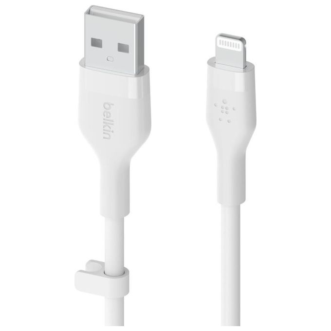 Belkin BoostCharge Flex 2mt Cavo Usb Usb-C-Lightning Bianco