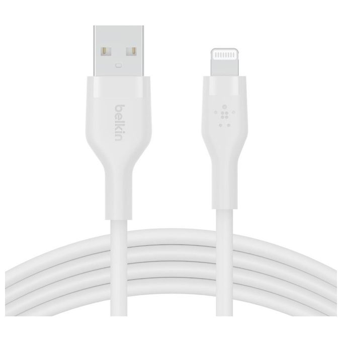 Belkin BoostCharge Flex 2mt Cavo Usb Usb-C-Lightning Bianco