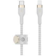 Belkin CAA011BT2MWH BoostCharge Pro Flex Cavo USB C a Lightning 2 m 20 W Power Delivery certificato MFi colore Bianco